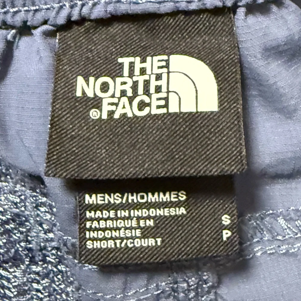 The North Face Stone Blue Pull On Shorts Drawstring Waist Size Small‎